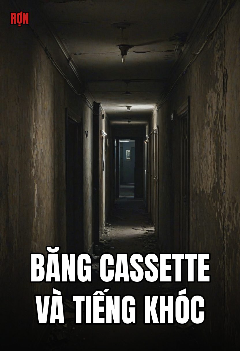 Bìa truyện Băng cassette và tiếng khóc